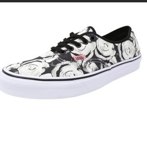 Rose Print Vans